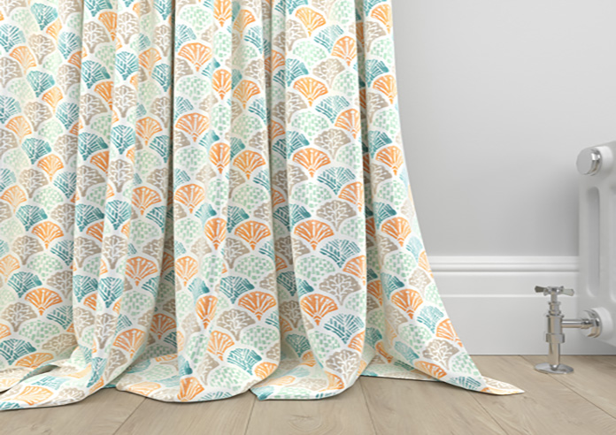 Foxley Faux Silk, Nautilus - Made to Measure Curtain - Image 6